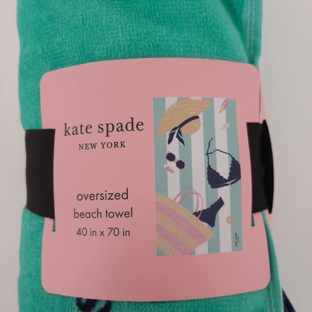 Kate Spade - NY Oversized Beach Towel - A Day At The Beach (40” x 70”)